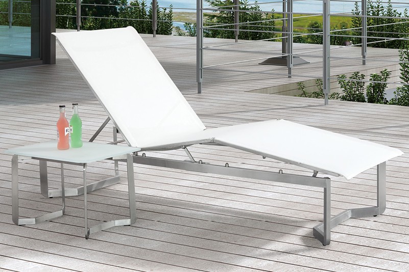 Multifunctionality stainlesss steel batyline beach chair set